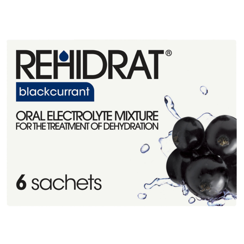 Oral Electrolyte Mixture Blackcurrant 14g x 6 Sachets