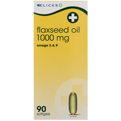 Flaxseed Oil 1000 Mg 90 Softgels