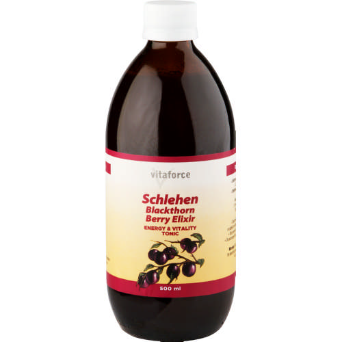 Vitaforce Schlehen Blackthorn Berry Elixir 500ml - Clicks