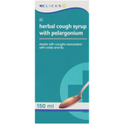 Herbal Cough Syrup With Perlagonium 150ml
