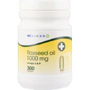 Flaxseed Oil 1000 Mg 300 Softgels