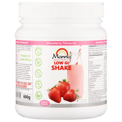 Low GI Shake Strawberry 600g