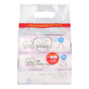 Calming Wipes 3 pack x 80 Wipes