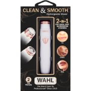 Clean & Smooth Rechargeable 2in1 Ladies Shaver Kit