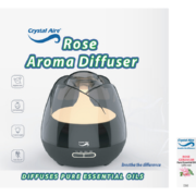 Rosebud Aroma Diffuser plus Rose Essential Oil