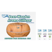 Bean Shaped Aroma Diffuser plus Concentrates 3x10ml
