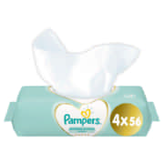Sensitive Protect 56 Wipes - 4 Pack