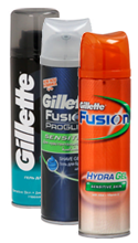 Gillette Shaving products