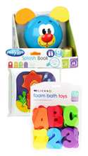 They're fun, functional and cute! Our selection of baby toys is fun and will assist in their development.