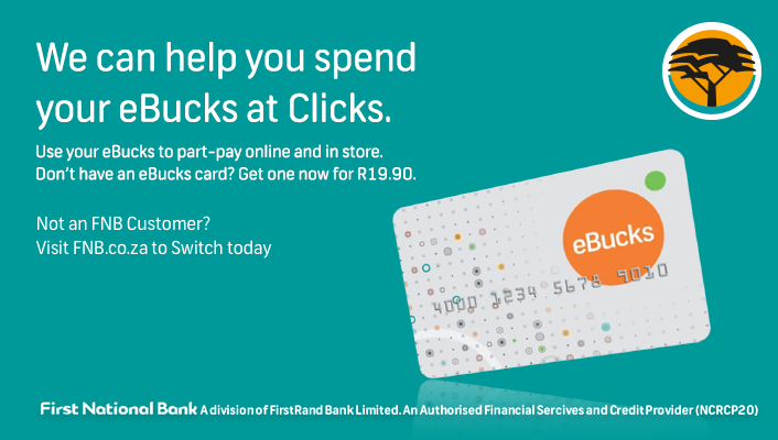 Spend eBucks at Clicks