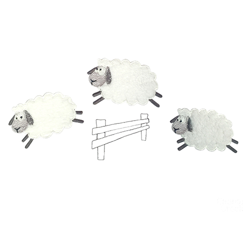 Cot Linen Set Grey Sheep 5 Piece