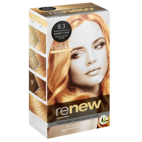 Renew Permanent Hair Colour Honey Chai 50ml - Clicks