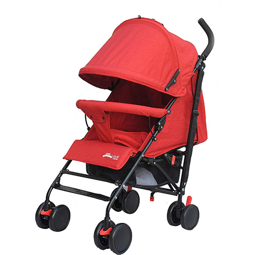 Little Bambino Umbrella Travel Stroller Red - Clicks