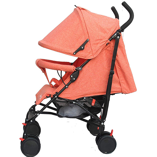 Little Bambino Umbrella Travel Stroller Orange - Clicks