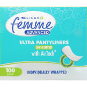 Advanced Ultra Liners Unscented 100 Liners