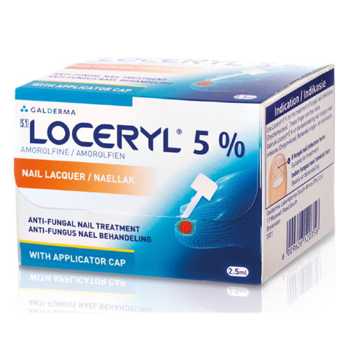 Loceryl 5% Amorolfine Nail Lacquer  2.5ml