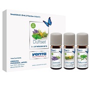 Airwasher Organic Fragrance Oil Set - Lemongrass, Peppermint, Lavender - 3 x 10ml