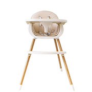 2-In-1 Convertible Baby High Feeding Chair With Tray