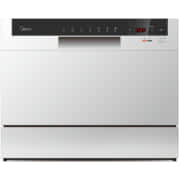 6 Place Counter Top Dishwasher White 6.5L