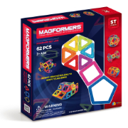 Magformers Basic Plus 62 Pieces