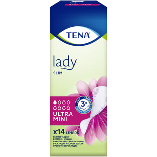 Lady Ultra Mini Incontinence Liners 14 Liners