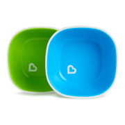 Splash Toddler Bowls Green & Blue 2 Pack