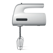 Hand Mixer With Attachments 5 Speed 300W Station Grey