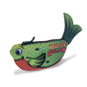 Happy Salmon Green Fish