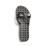 Ladies Kirei Silk II Fem Sandals Black/Silver Size 8