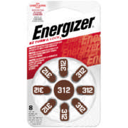 Hearing Aid Batteries 312 8 Pack