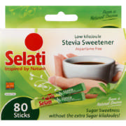 Stevia Sweetener Sticks 80s