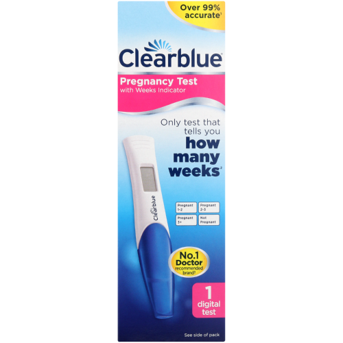 Clearblue Digital Pregnancy Test Clicks
