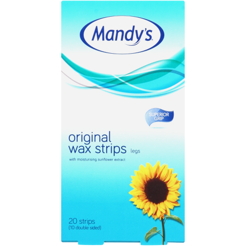 Original Quick & Easy Wax Strips Legs 20 Strips