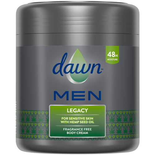 MEN Fragrance Free Body Cream Legacy For Sensitive Skin 400ml