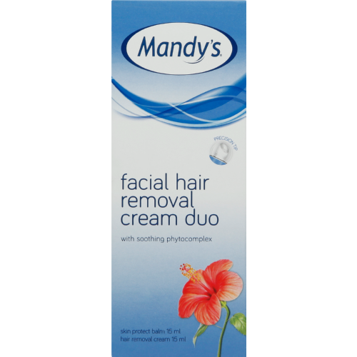 Mandy's Facial Hair Removal Cream Duo 20ml - Clicks