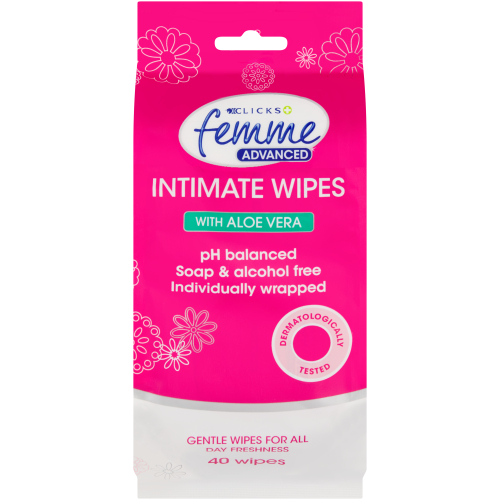 Intimate Wipes Indiviadually Wrapped 40 Wipes