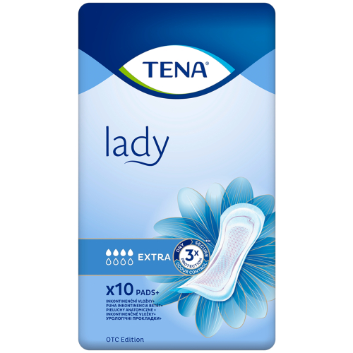 TENA Lady Slim Pads Extra 10s - Clicks