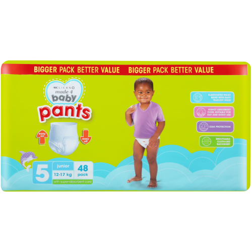 Made 4 Baby Pants Size 5 Junior 48s - Clicks