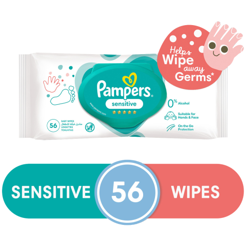 Sensitive Protect 56 Wipes