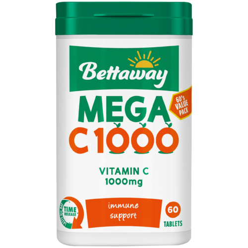 Betta Mega C 1000mg Tablets 60s