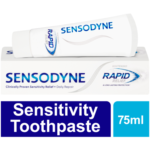 Rapid Relief Whitening Toothpaste 75ml