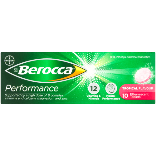 Performance Tropical 10 Effervescent Tablets