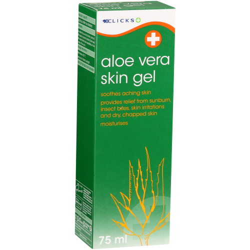 Clicks Aloe Vera Skin Gel 75ml - Clicks