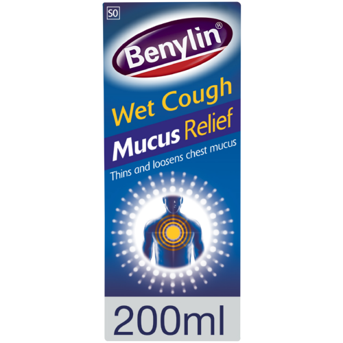 Wet Cough Syrup Mucus Relief 200ml