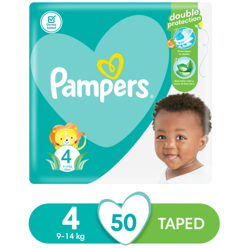 Pampers Baby Dry Nappies Value Pack Size 4 50's - Clicks