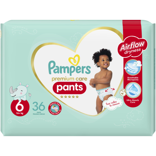 Pampers Premium Care Pants Size 6 36's - Clicks