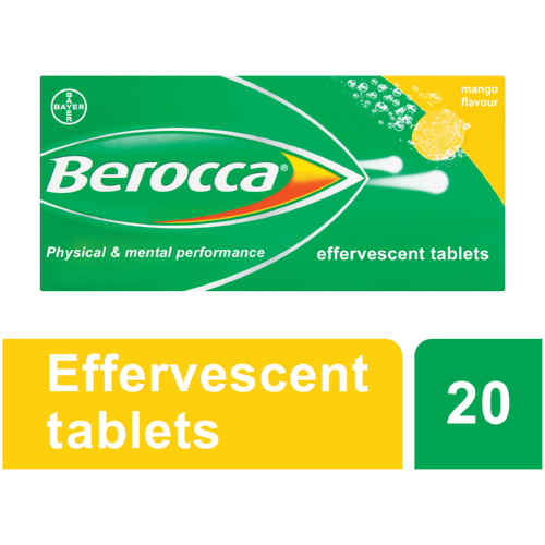 Effervescent Tablets Mango 20 tablets