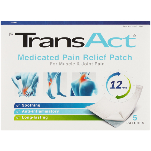 Muscle and Joints Pain Relief 12 Hour Patches 5  Patches