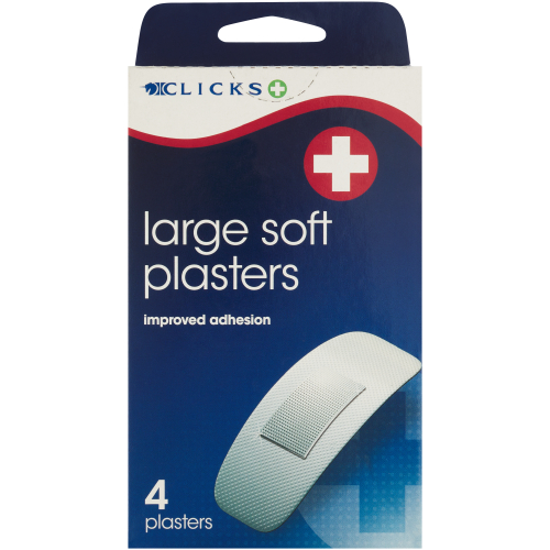 Large Soft Plasters 4 Plasters