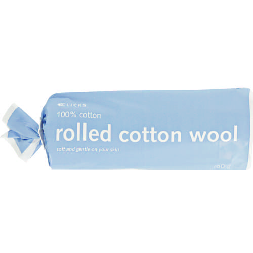 Rolled Cotton Wool 50g